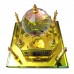 24K Gold Plated Crystal Taj Mahal Big